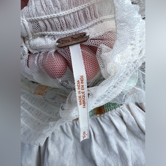 Free people Embroidered top size small - Picture 4 of 7